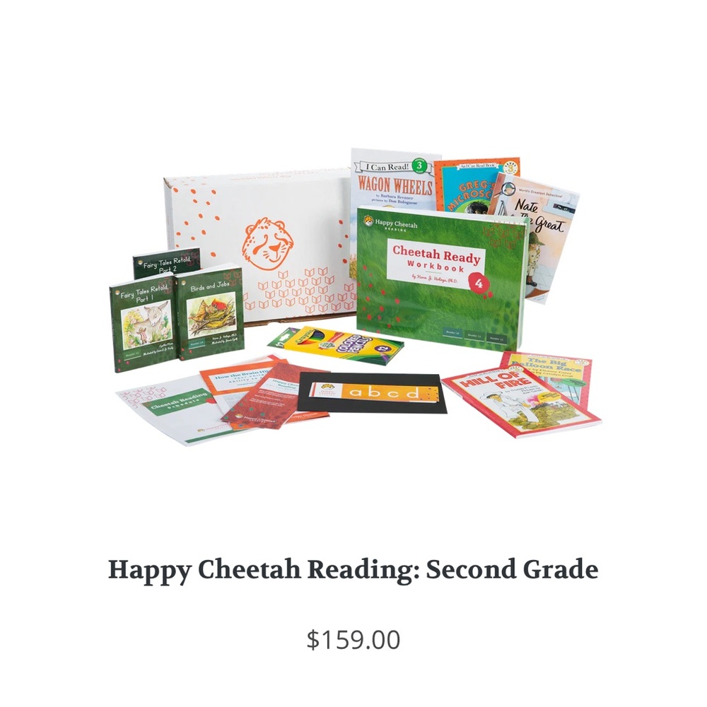 Happy Cheetah Reading: Second Grade Set